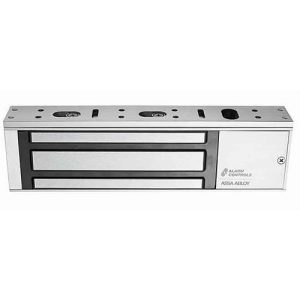 Alarm Controls 1200S Single Door Magnetic Lock, 1,200lbs., Clear Anodized